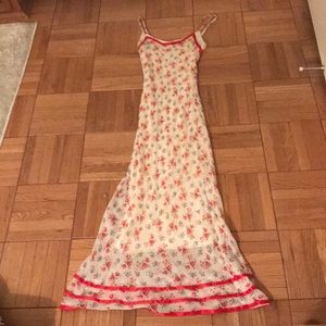Betsey Johnson floral long dress